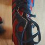 Vintage 1980s style disco roller boots Image 3