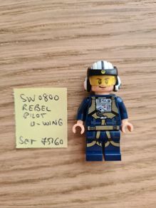 lego sw0800 rebel pilot U-wing, set star wars 75160