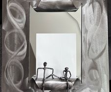 Mirror, Decorative Metal Frame