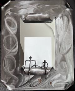 Mirror, Decorative Metal Frame