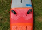 Windsurfing foil board and foil set