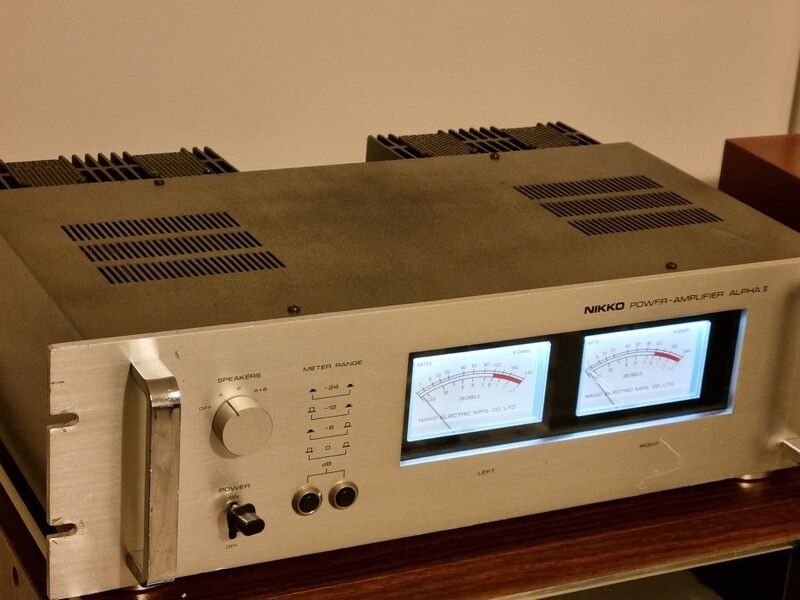 Nikko Alpha Ii Dual Mono Power Amplifier For Sale in Kilcock