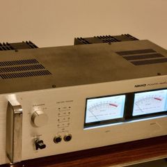 Nikko alpha II dual mono power amplifier