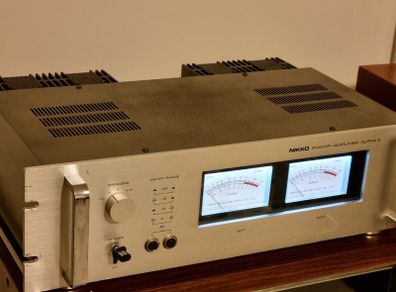 Nikko alpha II dual mono power amplifier