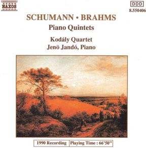 Schumann. Brahms. Piano Quintets. CD. Free Postage!