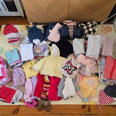 Baby girl clothes bundle 9 to 12 months