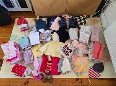 Baby girl clothes bundle 9 to 12 months