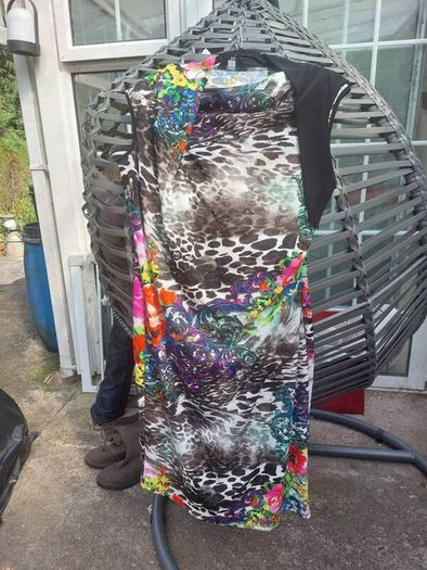 Tia multicoloured dress (free postage)