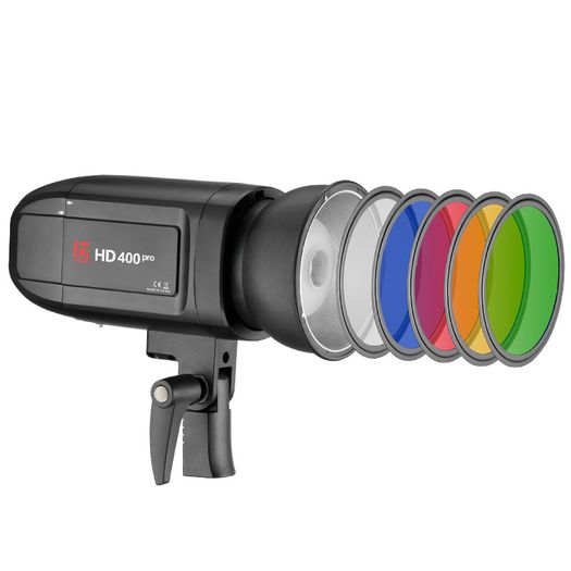 Outdoor flash lamp Jinbei Orlit Westcott Rovelight HD 400 Pro with 14 cm Reflector