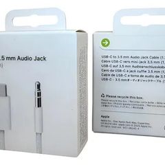 Original Apple USB-C to 3.5 mm audio jack cable, 1.2 m, A3299