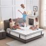 5FT King Size Mattress, 10.2 INCH King Memory Foam Sprung Mattress Medium Firm,Comfortable Sleep for Back Pain Relief and Heavy Sleeper Image 4