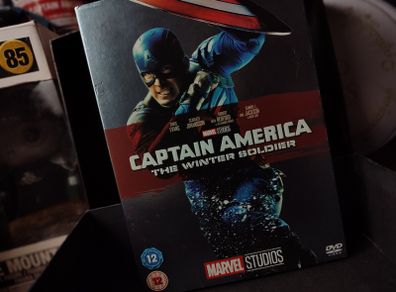 Captain America - The Winter Soldier ! Exclusive Marvel Studios Slipcase ! DVD ! 2014 !