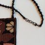 Cappuccino beaded necklace Image 8