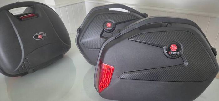 Motorcycle Panniers and Top Box