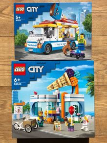 Lego City: Ice-Cream Shop & Truck Bundle  (60363 & 60253)