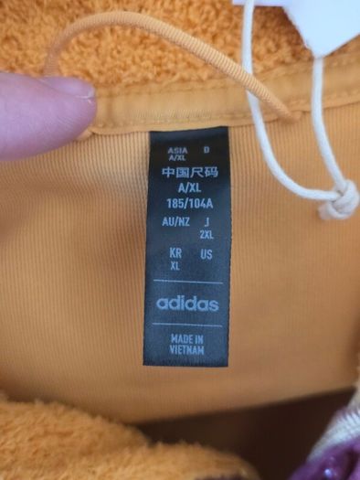 Adidas Terrex Sherpa Snap Button Fleece Size Medium/Large