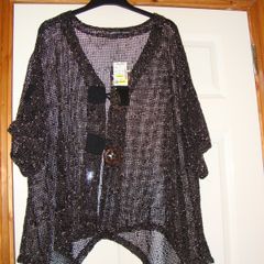Brown Cardigan - Size 1x