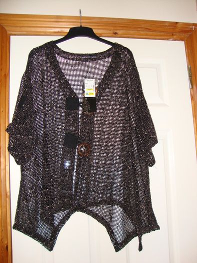 Brown Cardigan - Size 1x