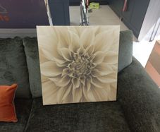 Flower picture canvas art