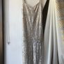 Zara silver sequin midi dress size S Image 8