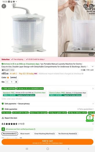 Portable Washing Machine