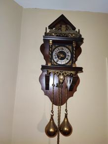 vintage Zaanse Dutch Clock