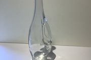 Curved Glass Bottle with Handle / Decanter