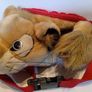 Disney The Lion King Simba Plush Bum Bag Vintage 1994 Image 3