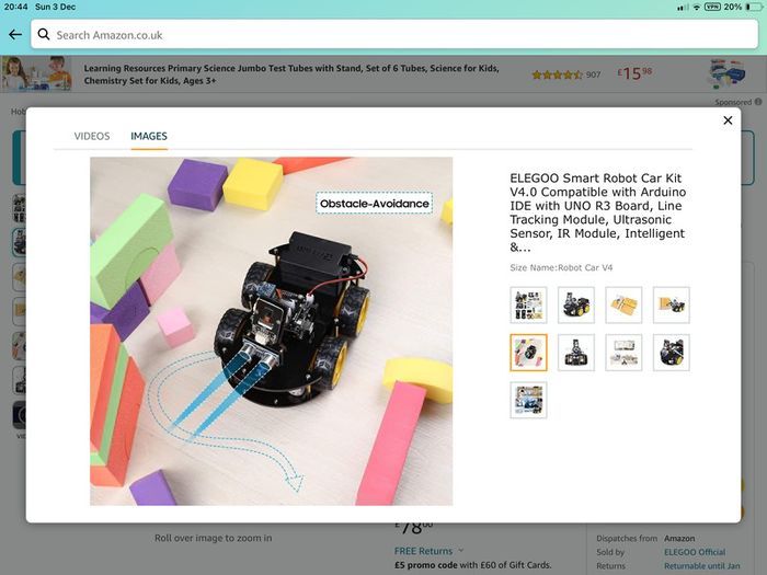 ELEGOO Smart Robot Car