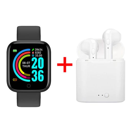 Smart Watch Men Women Bluetooth Digital Watches Sport FitnessTracker Pedometer Y68 Smartwatch for Android Ios