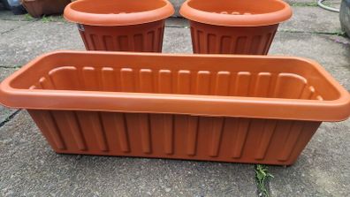 new flower pots