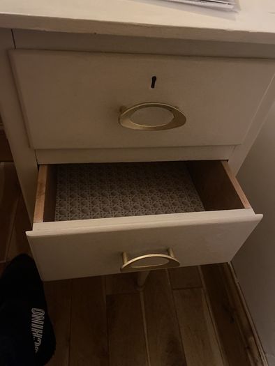 Beautiful Midcentury white desk