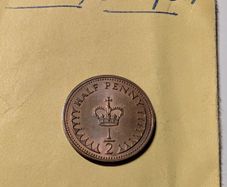 1984 Proof Halfpenny