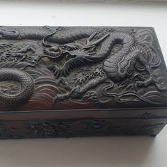Antique Japanese  Bronze Box