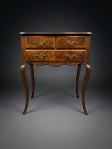 Late 19th Century French Walnut Lowboy