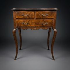 Late 19th Century French Walnut Lowboy
