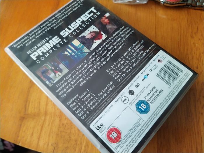 Prime Suspect 10 Dvd Complete Boxset