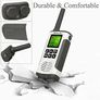 RT45 Walkie Talkie, Rechargeable Walkie Talkie for Adults Long Range, PMR446 16 Channels, With AA Battery LED Torch Walkie Talkies for Family Hiking, Outdoor(Silver, 2Pcs) Image 5