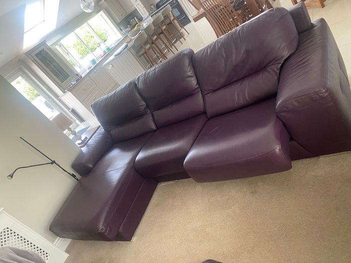 Leather Couch
