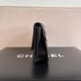 chanel Vintage WOC clutch Black Caviar Gold Hardware Image 3