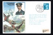 1976 Wales Illustrated Cover Commemorating 36th Anniversary Battle of Britain tying 6 1/2p Machin definitive stamp