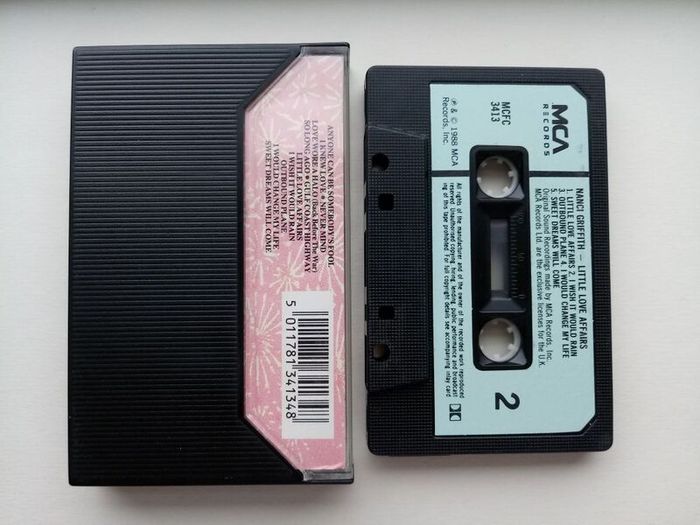 Nancy Griffith - Little Love Affairs - Cassette Tape