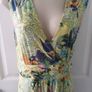 Taifun Multicoloured Dress  Size16 Image 2