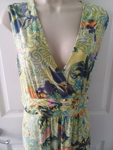 Taifun Multicoloured Dress  Size16