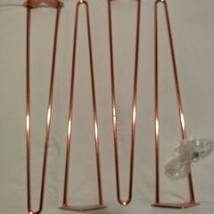 Hairpin table legs