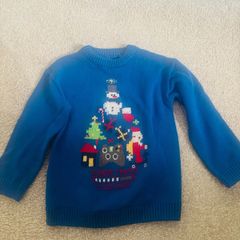 Minecraft Christmas jumper age 6
