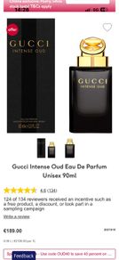 Gucci Intense Oud 90ml parfum