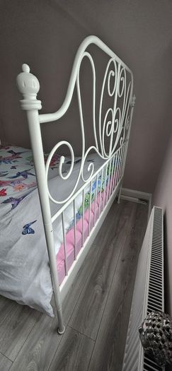 IKEA KING BED FRAME(does not include mattress)