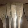 12 Irish sterling forks made by Irish silversmiths in the early 1800s with clear full hallmarks all with the same family crest weighing 820 grams almost 29 ounces Image 6