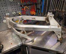 Honda Bros 400 frame and logbook